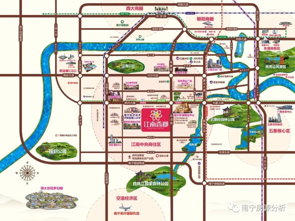 南宁市江南区最新规划,南宁市江南区最新规划，打造现代化生态宜居新城区